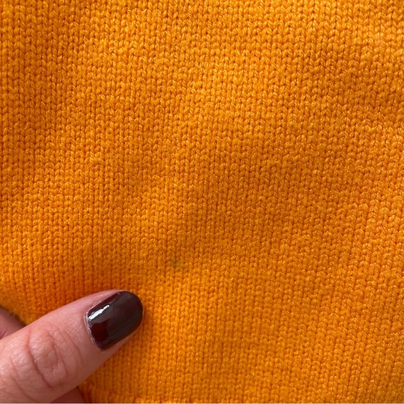 Orange Zara Knit Sweater - Picture 5 of 5